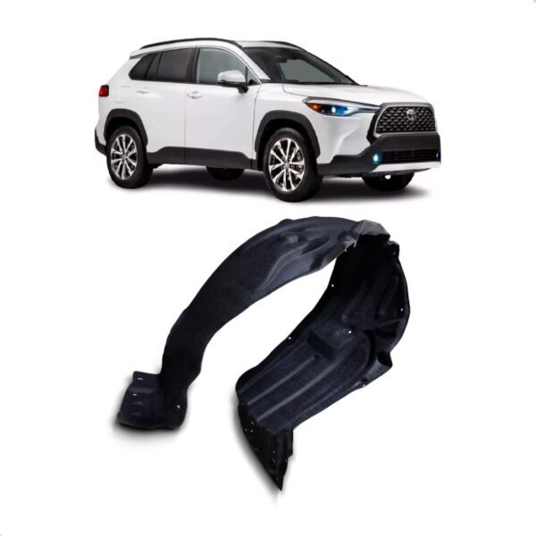 Protetor Caixa De Roda Dianteiro Corolla Cross 20 21 22 2023 Lado Esquerdo