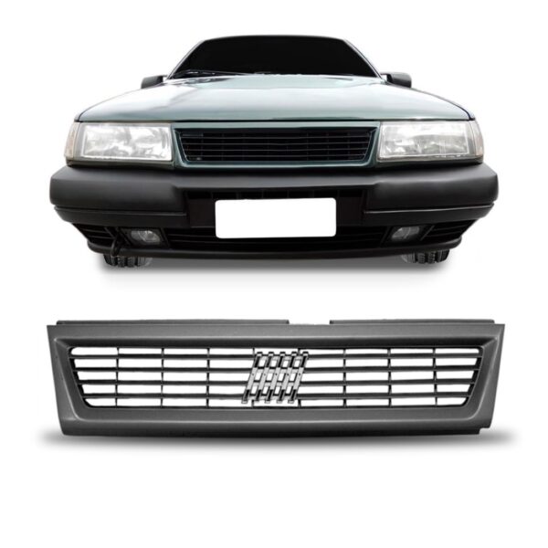 Grade Radiador Para Fiat Tempra 1995 1996 1997 Primer  Preto
