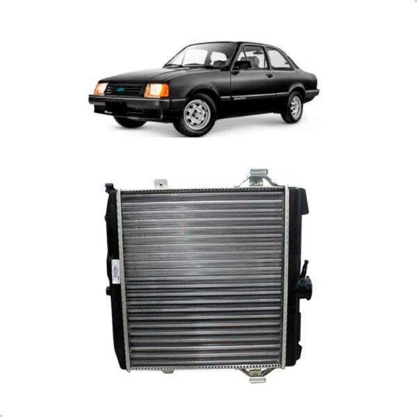 Radiador De Água Para Chevrolet Chevette 1985 1986 A 1988