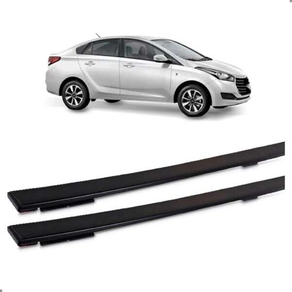 Par Friso De Teto Hb20 Sedan Encaixe Opcional 2013 A 2019