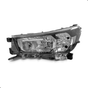 Farol Hilux Sr 2021 2022 2023 Simples Sem Led 1ª Linha - Esquerdo/motorista