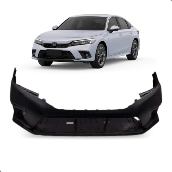 Envolvente Dianteiro Para Honda Civic 2022 23 2024 1a Linha Preto