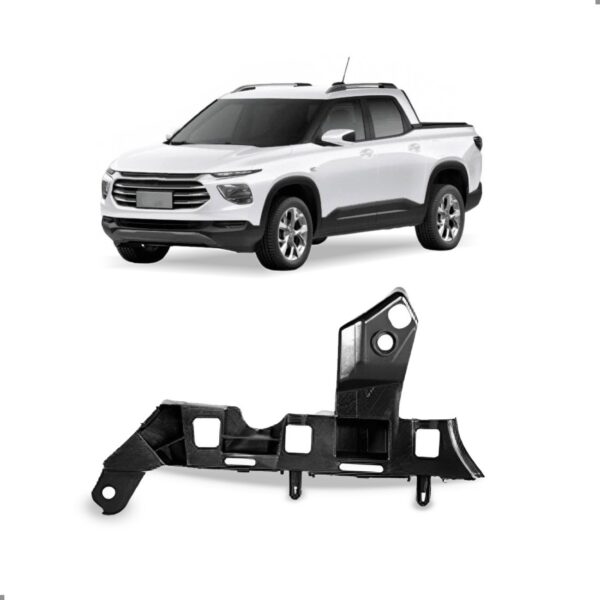 Suporte Guia Parachoque Montana 2023 Dianteiro Lado Esquerdo