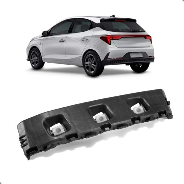Suporte Guia Parachoque Hb20 2020 A 2022 Hatch Traseiro Lado Esquerdo