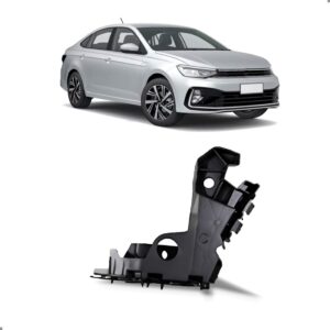 Suporte Guia Parachoque Polo Virtus 2023 2024 Dianteiro Lado Direito