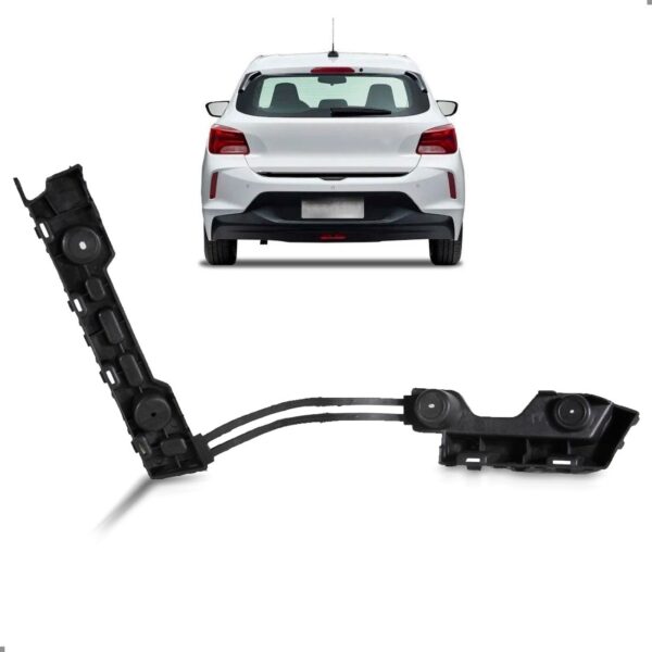 Suporte Guia Parachoque Traseiro Onix Hatch 2020 A 2025 Lado Esquerdo