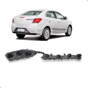 Suporte Guia Parachoque Traseiro Prisma Lt 2017 18 E 2019 Lado Direito
