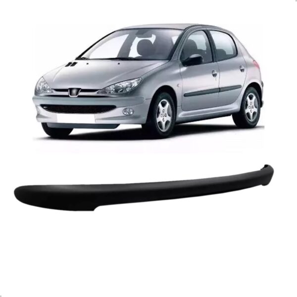 Moldura Parachoque Para Peugeot 206 1999 A 2003 Dianteiro