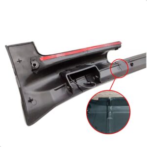 Estribo Spoiler Lateral Crossfox 2004 A 2009 Direito Preto