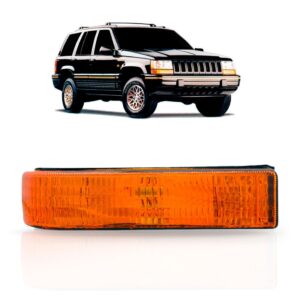 Sinaleira Cherokee 93 94 95 A 97 Ambar Cristal Farol Abaixo Lado Direito