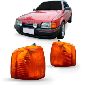 Lanterna Dianteira Sinaleira Escort Verona 87 Até 92 Ambar  Lado Direito