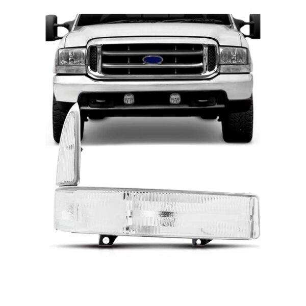 Lanterna Dianteira Sinaleira F250 1998 99 A 2006 Cristal Lado Direito