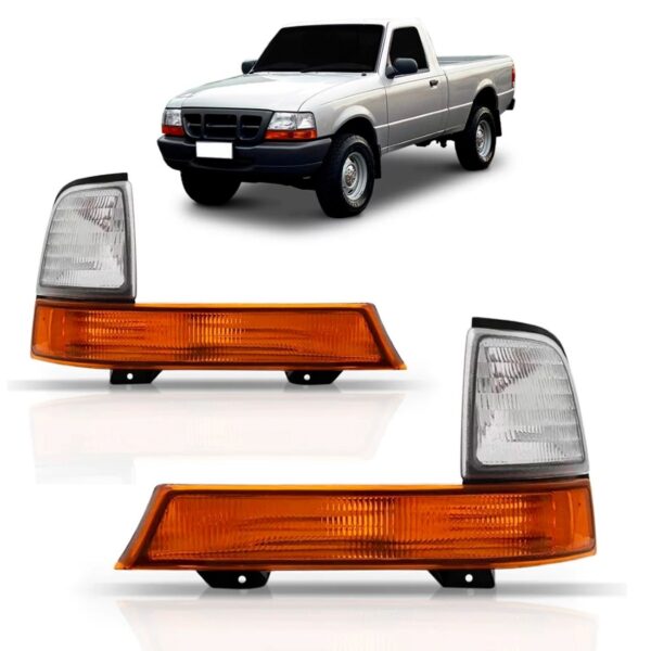 Sinaleira Lanterna Ranger 1998 1999 2000 Cristal E Ambar Lado Direito