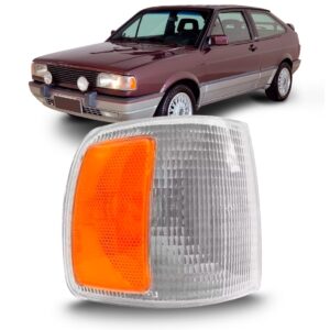 Sinaleira Para Volkswagen Gol 1991 1992 93 1994 Cristal Amba Lado Direito