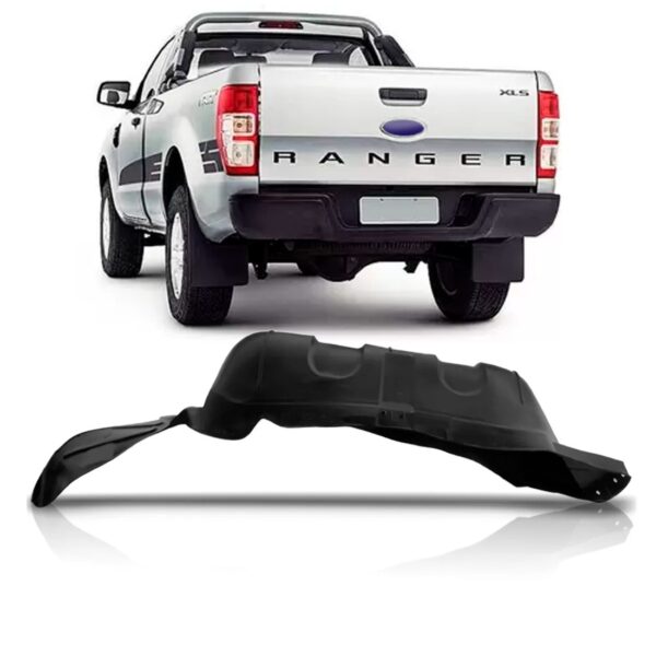 Protetor Caixa Roda Traseiro Para Ford Ranger 2013 A 2023 Lado Esquerdo