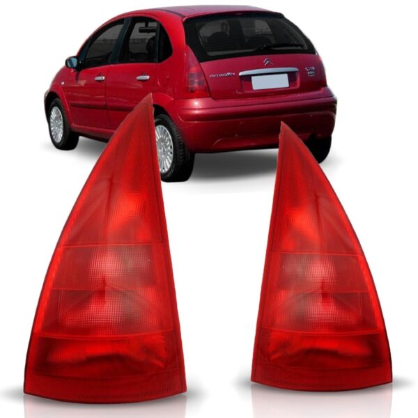 Lanterna Traseira Citroen C3 03 04 05 Lado Esquerdo