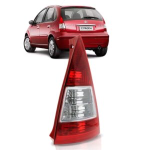 Lanterna Para  C3 2007 A 2011 Bicolor Ld Direito/passageiro Vermelho