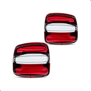 Lente Lanterna Traseira Brava 97 04 C/ Borracha Vedação- Lado Direito