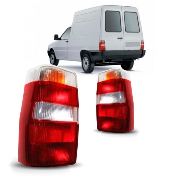 Lanterna Fiorino 2005 06 07 08 09 10 11 Bicolor Lado Esquerdo