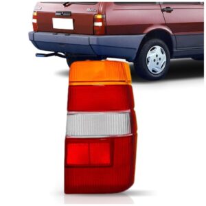 Lanterna Traseira Fiorino 85/00 Elba 85/95 Tricolor 1ª Linha Direito
