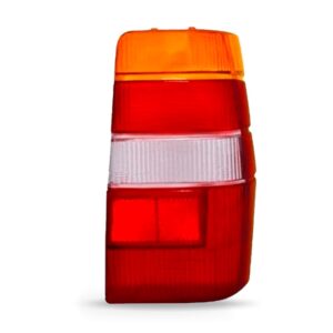 Lente Lanterna Traseira Fiorino Elba 1987 A 1999 Tricolor Lado Direito