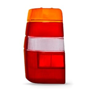 Lente Lanterna Traseira Fiorino Elba 1987 A 1999 Tricolor Lado Esquerdo