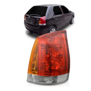 Lanterna Palio 04 2005 2006 2007 Traseira Tricolor 1ª Linha Direito