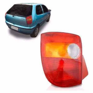 Sinaleira Traseira Palio 95 96 97 98 99 00 Tricolor Ld Direito/passageiro Vermelho