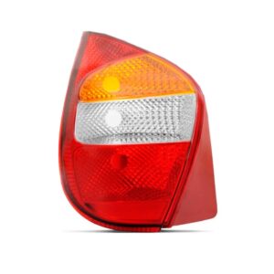 Lanterna Traseira Palio G2 2001 2002 2003 Fire Tricolor Le Esquerdo Vermelho