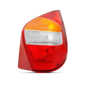 Lanterna Traseira Palio G2 2001 2002 2003 Fire Tricolor Le Esquerdo Vermelho