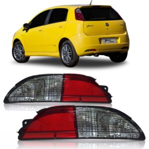 Lanterna Parachoque Punto 08 2009 2010 2011 2012 Ré 1ª Linha Direito