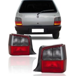 Sinaleira Farol Traseiro Fiat Uno Fire 2004 A 2009 Fume Lado Esquerdo