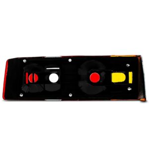 Lanterna Traseira Escort 1987 A 1992 Tricolor Lado Direito