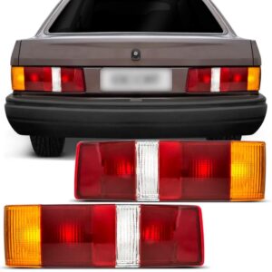 Lanterna Traseira Escort 1987 A 1992 Tricolor Lado Esquerdo