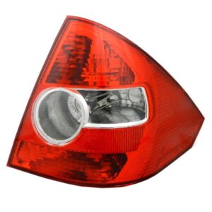 Lanterna Traseira Fiesta 05 06 07 08 09 2010 Sedan 1ª Linha Direito Vermelho