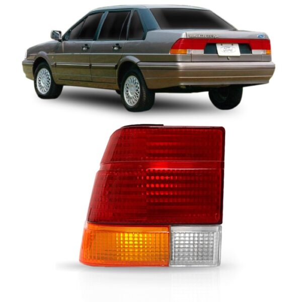 Sinaleira Traseira Para Versailles 91 A 1995 Canto Tricolor Lado Esquerdo