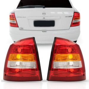 Lanterna Astra 98 99 00 01 02 Hatch Traseira Tricolor Lado Direito