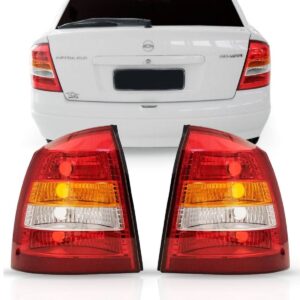 Lanterna Astra 98 99 00 01 02 Hatch Traseira Tricolor Lado Direito