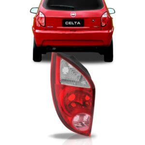 Sinaleira Lanterna Celta 2007 A 2018 Bicolor Rosa Lado Esquerdo