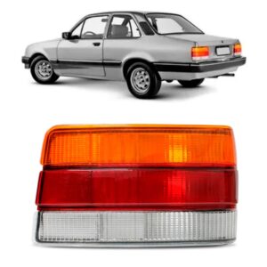 Lanterna Traseira Chevette 1987/ 1990 Tricolor Mega Desconto Lado Direito
