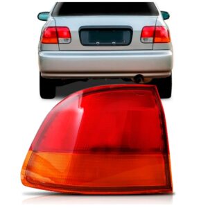 Lanterna Traseira Honda Civic Sedan 96 97 98 Canto 1ª Linha Esquerdo