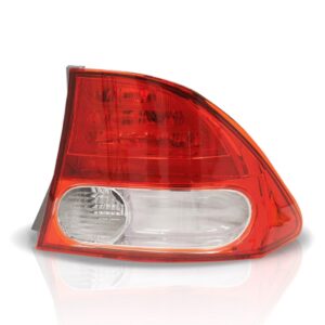 Lanterna New Civic 2007 08 09 2010 2011 Canto Ld Direito Vermelho