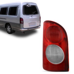 Lanterna Traseira Para Hyundai H100 97 A 05 Bicolor Esquerda Esquerdo/motorista Vermelho