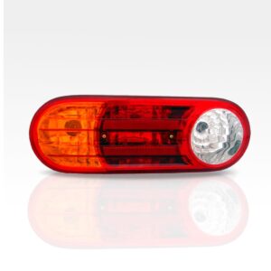 Lanterna Traseira Para Hyundai Hr 2004 Até 2013 1ª Linha Direito/passageiro Tricolor