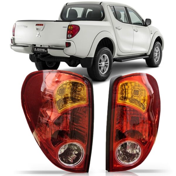 Lanterna L200 Triton 2006 2007 2008 2009 2010 2011 Direita Direito Vermelho