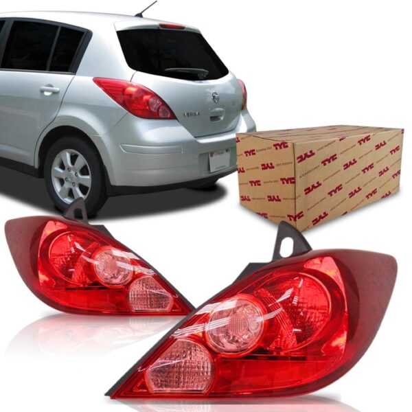 Lanterna Tiida Hatch 08 09 10 11 2012 2013 Direita 1ª Linha