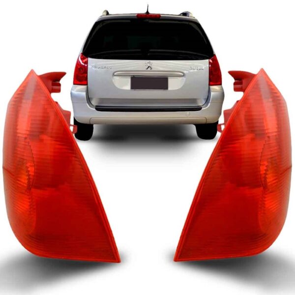 Lanterna Peugeot 307 Sw Perua 2003 2004 2005 2006 Direito Direito Vermelho