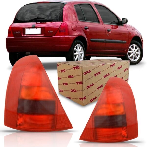 Lanterna Traseira Clio Hatch 1999 2000 2001 Le 1ª Linha
