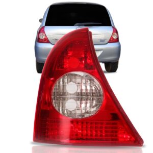 Lanterna Clio 03 04 05 06 07 08 09 10 11 12 Hatch Fitam Le Esquerdo Vermelho