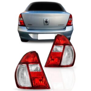 Sinaleira Traseira Clio 03 04 05 A 08 09 Sedan Bicolor Ld